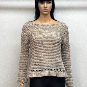 Tommy Bahama crochet sweater